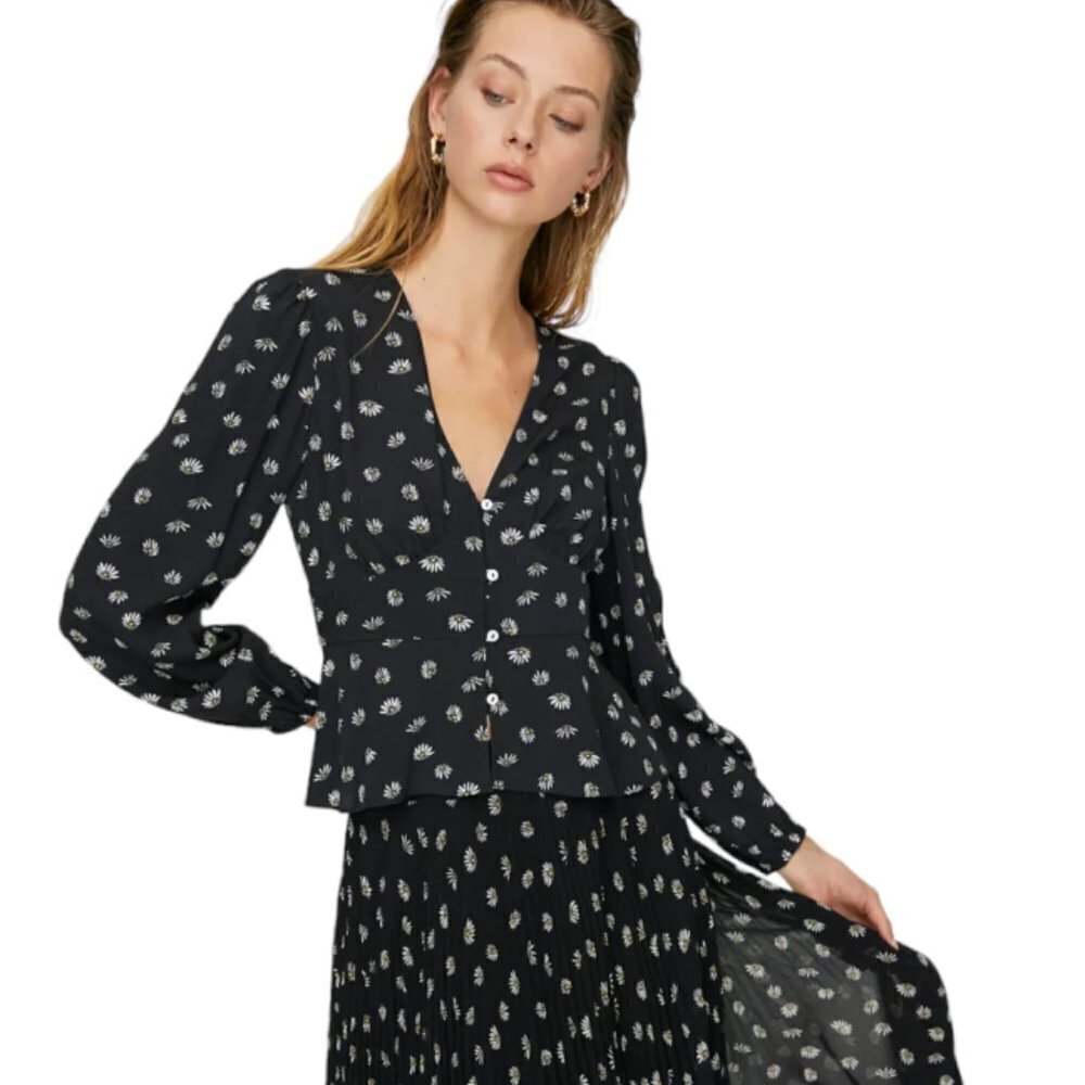 Aritzia Wilfred Prairie Blouse Size  XXS